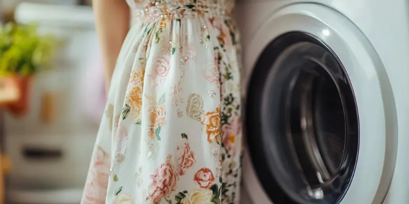 نکات مهم شستشوی لباس‌های مجلسی با پارچه‌های حساس