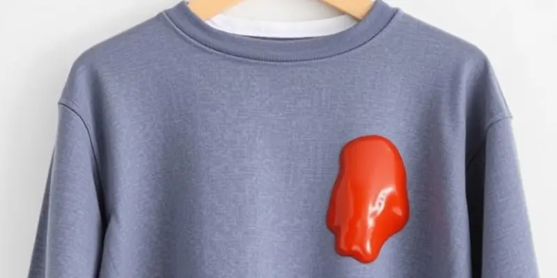 پاک کردن لکه سس از روی لباس