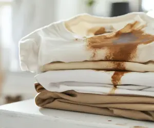چگونه لکه قهوه را از روی لباس پاک کنیم؟
