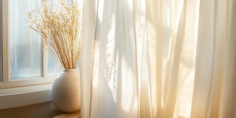 شستشوی پرده‌های ضخیم بدون آسیب به بافت