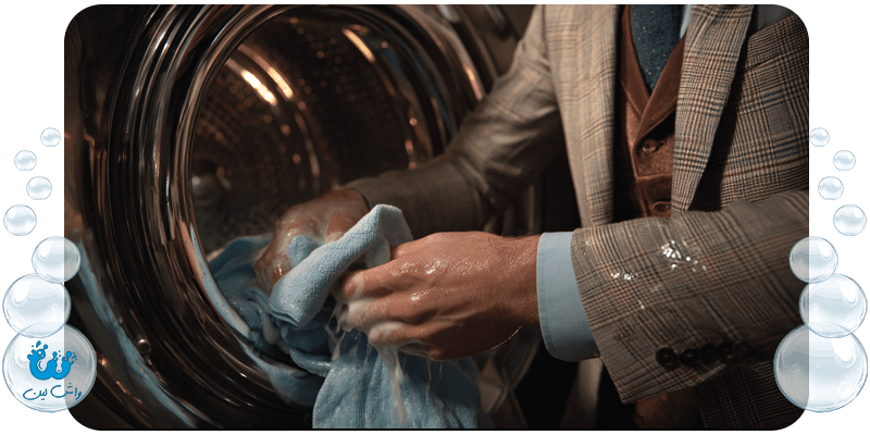 شستشوی کت و شلوار در لباسشویی و با دست و کف