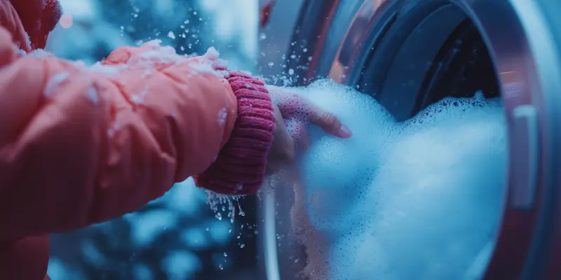 شستشوی کاپشن پشمی: راهنمای کامل نگهداری و خشکشویی