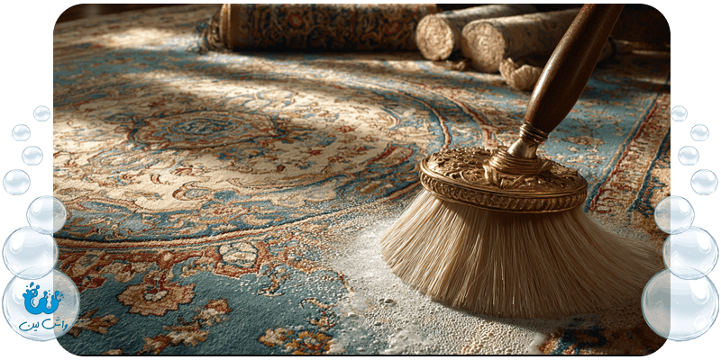 خدمات جدید واش‌لین شستشوی فرش و موکت‌های سبک