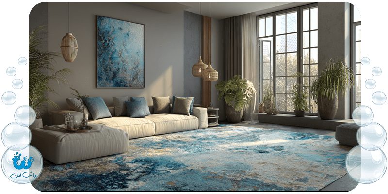 خدمات جدید واش‌لین شستشوی فرش و موکت‌های سبک