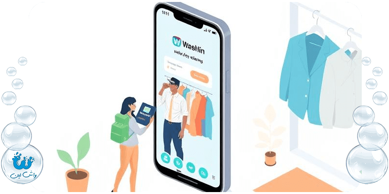 راهنمای کامل استفاده از اپلیکیشن خشکشویی آنلاین واش‌لین