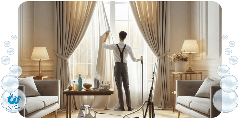 پرده‌شویی تخصصی و مراحل انجام کار