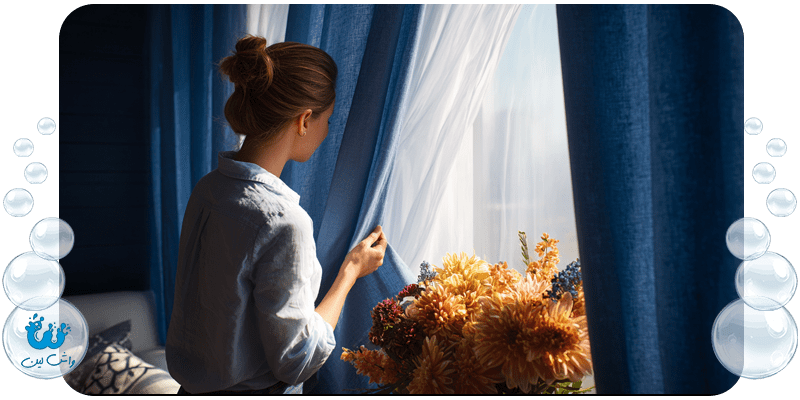 چرا باید پرده‌ها را سالانه به صورت تخصصی شست؟