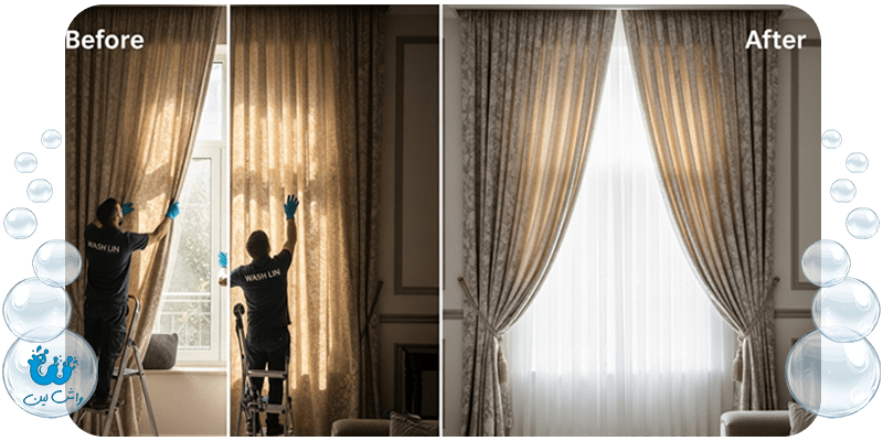 خشکشویی آنلاین در قیطریه: راحتی، کیفیت و تخصص با اپلیکیشن واشلین