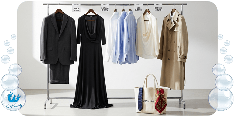 خشکشویی لباس اداری در فرشته: همیشه آراسته باشید