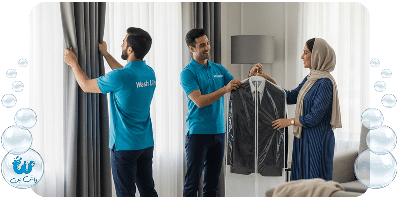 مقایسه شستشوی پرده و لباس؛ چرا نباید با هر دو یکسان رفتار کرد؟