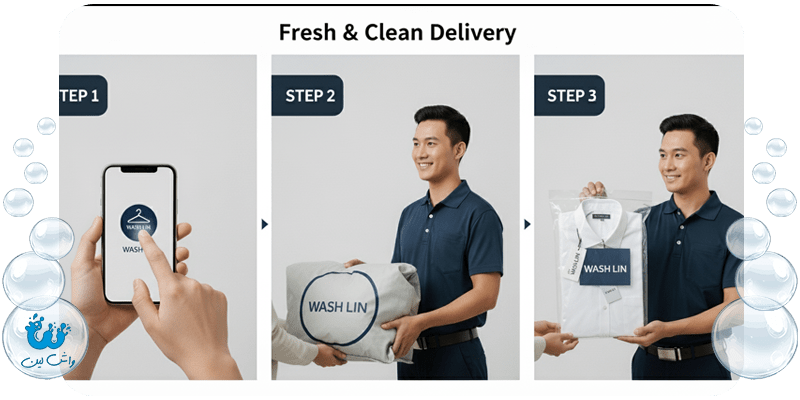 واش‌لین و آینده روشن خشکشویی آنلاین در ایران: انقلابی در پاکیزگی و آسایش