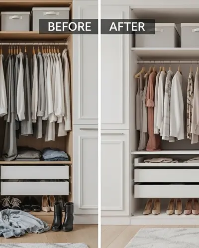 آماده‌سازی کمد لباس برای فصل جدید: نکات شستشو و نگهداری