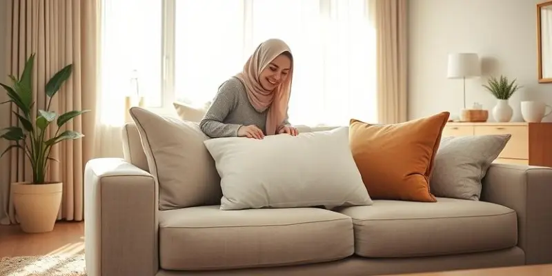 شستشوی روکش مبل و کوسن: راهی آسان برای نونوار کردن خانه