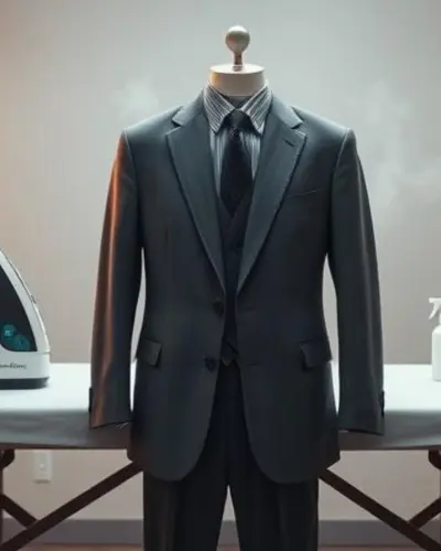 نحوه صحیح اتو کردن کت و شلوار