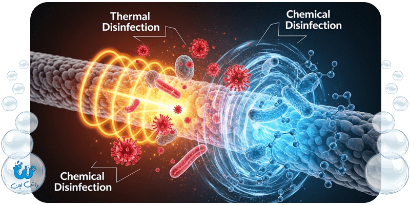 خشکشویی لباس بیمارستانی در تهران | ضدعفونی کامل با واشلین