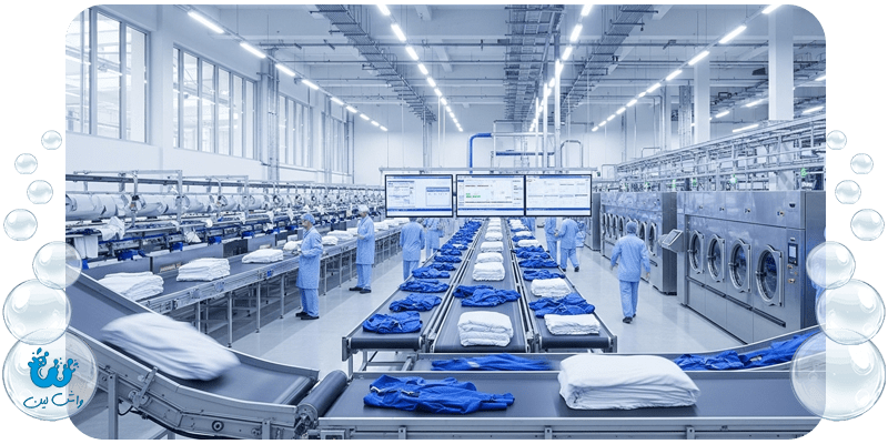 خدمات خشکشویی سازمانی واشلین