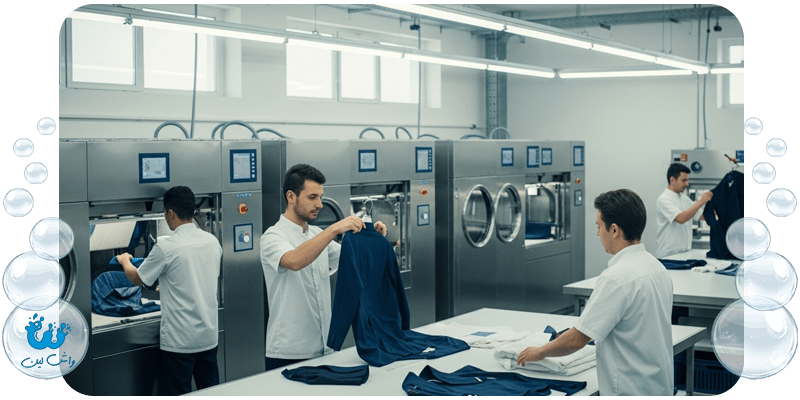 خشکشویی در منطقه ۱ و ۲ تهران: آنلاین و تخصصی | واشلین