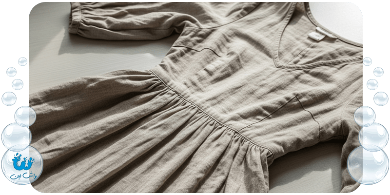 خشکشویی لباس کتان در فرمانیه | اتوکشی حرفهای | واشلین