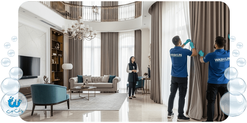 خشکشویی آنلاین و سرویس ویژه برای ساکنان ولنجک