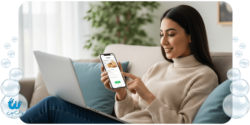 خشکشویی آنلاین و سرویس ویژه برای ساکنان ولنجک
