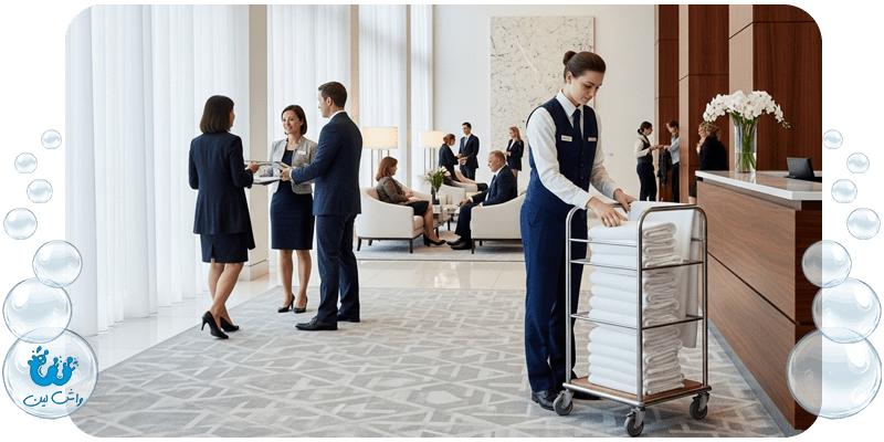 خدمات خشکشویی سازمانی واشلین