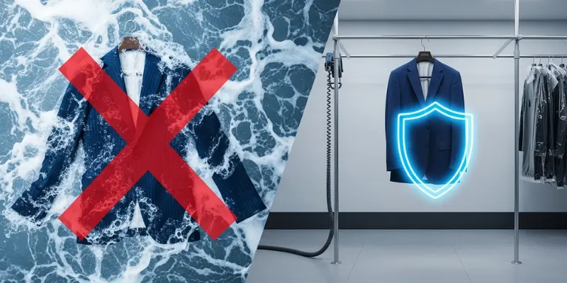 شستشوی تخصصی کت و شلوار و انتخاب شوینده مناسب