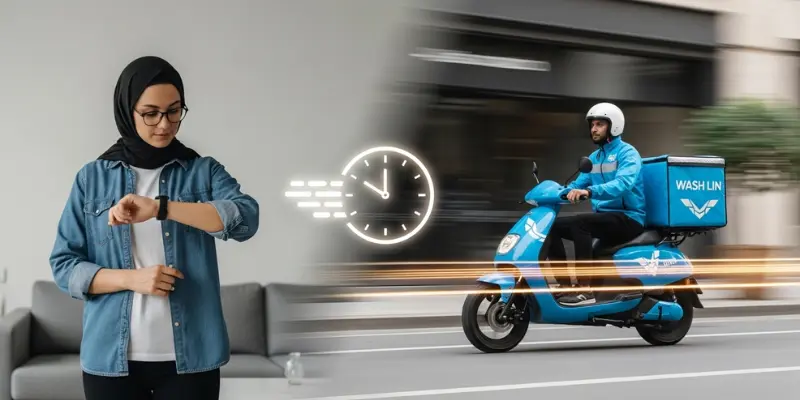 خشکشویی ولنجک با تحویل سریع | خشکشویی آنلاین واشلین