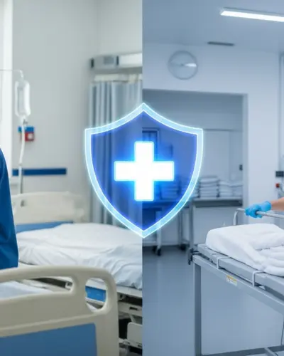 خشکشویی لباس بیمارستانی در تهران | ضدعفونی کامل با واش لین