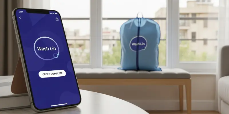 اپلیکیشن واشلین روی گوشی با پیام خشکشویی شبانه روزی: آیا در تهران واقعی است؟ | راهنمای واشلین