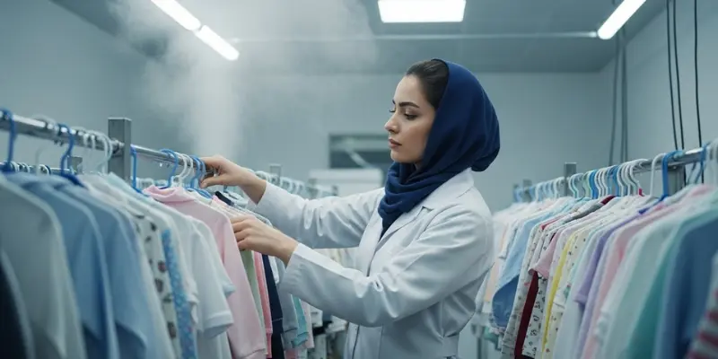 بهترین خشکشویی لباس بچه در تهران؛ تضمین ضدعفونی و لطافت + لکه‌بری
