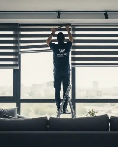 تفاوت شستشوی زبرا چوبی و آلومینیومی؛ ۳ اشتباه که پرده را نابود می‌کند