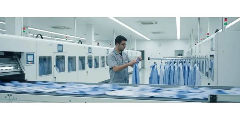 خشکشویی چگونه انجام می‌شود؟ (راز تمیزی دائمی لباس‌های حساس + مراحل)