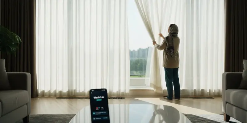 شستشوی انواع پرده و زبرا + راهنمای کامل / ۷ راز خشکشویی که نمی‌دانید