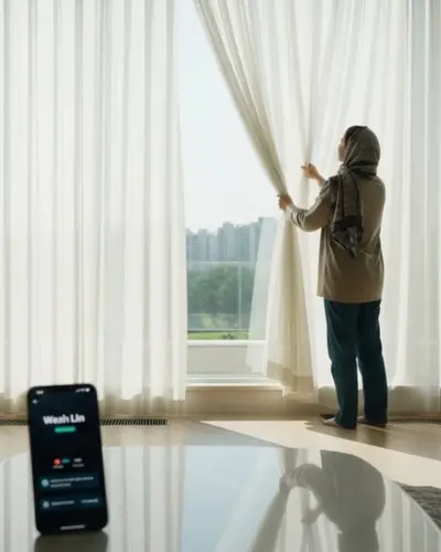 شستشوی انواع پرده و زبرا + راهنمای کامل / ۷ راز خشکشویی که نمی‌دانید