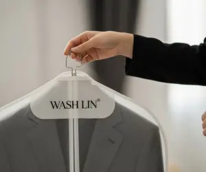 خشکشویی آنلاین واش لین؛ تحویل لباس‌های برند با بسته‌بندی لوکس و استاندارد در شمال تهران.