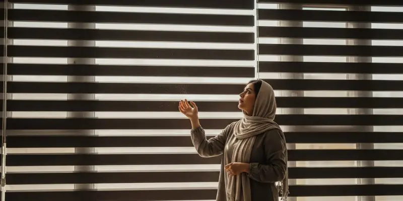 طریقه بازکردن و شستن پرده زبرا + ۵ نکته‌ای که نصاب‌ها نمی‌گویند