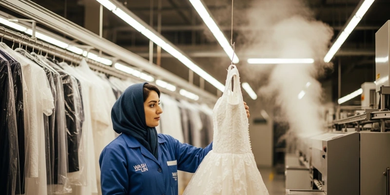 کارگاه مجهز و مکانیزه خشکشویی آنلاین واش لین در تهران برترین خشکشویی تهران کجاست؟ + ۷ معیار تشخیص کیفیت واقعی از ادعا