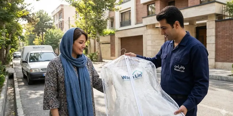 خشکشویی لباس عروس غرب تهران: خشکشویی فوری و تضمینی ارزان