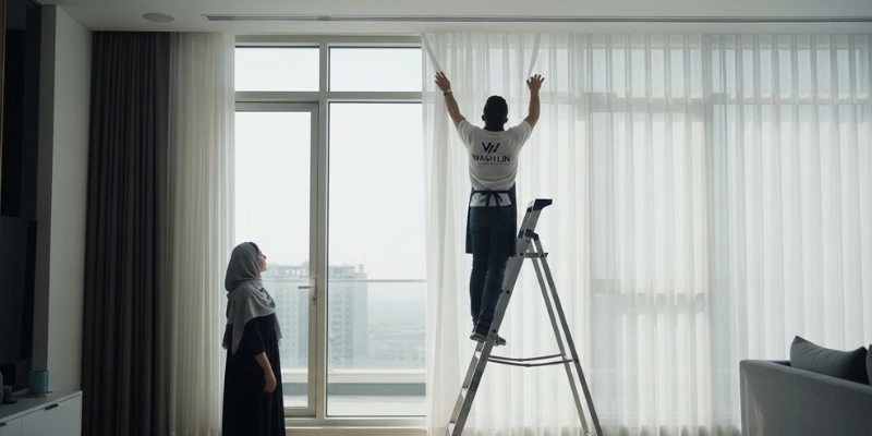 راهنمای کامل شستشوی انواع پرده و زبرا؛ ترفندهای خانگی + هشدارهای جدی