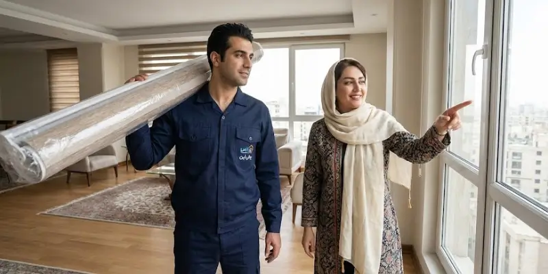 طریقه بازکردن و شستن پرده زبرا: آموزش گام‌به‌گام + هشدار نابودی آهار